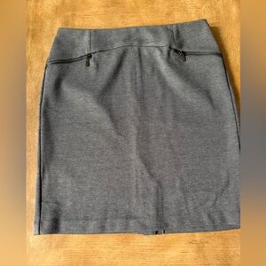 Laundry By Shelli Segal Charcoal Pencil Skirt